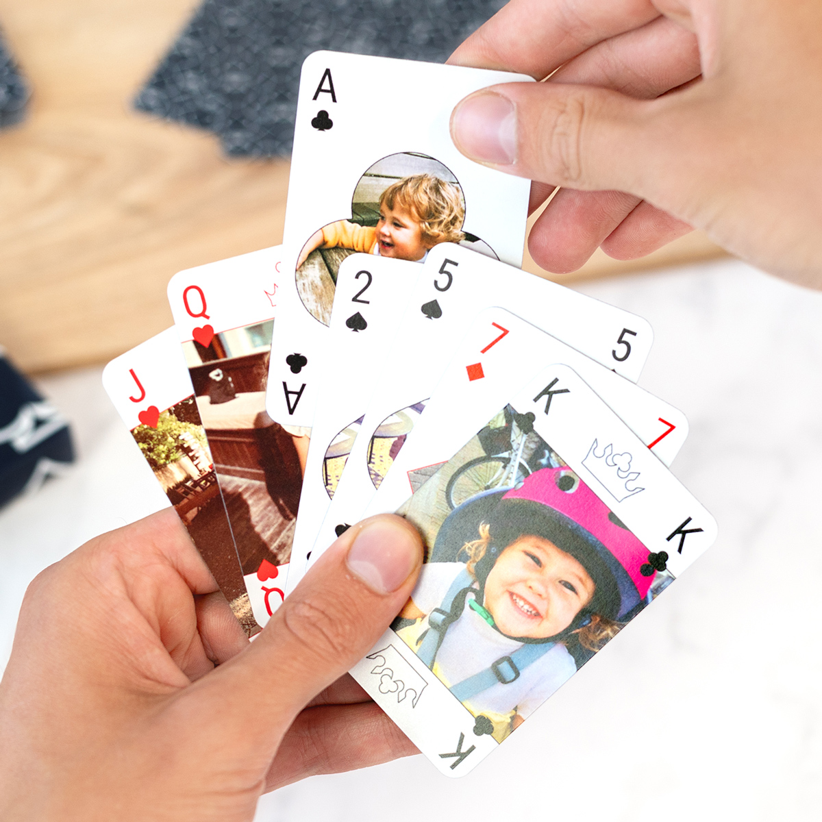 Personalisierte Spielkarten