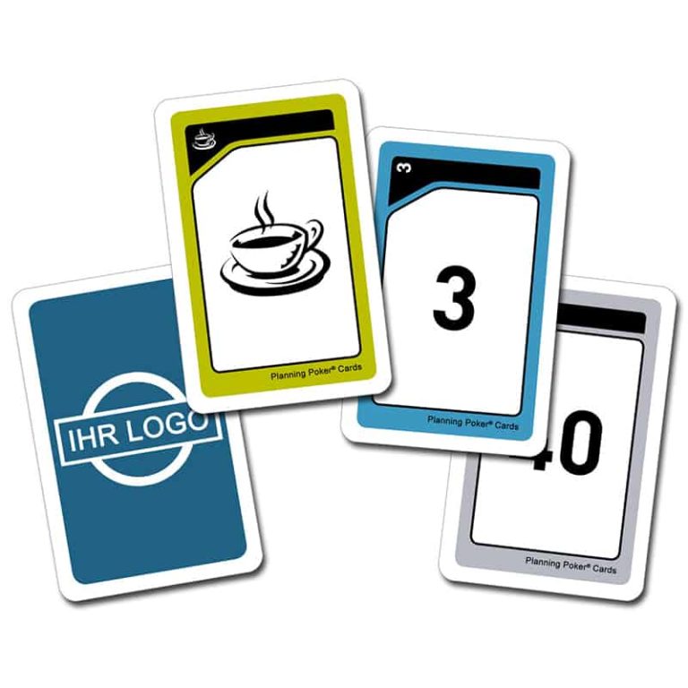 FotoPlanning Poker Kartenspiele & Spielkarten bedruckt mit eigenem